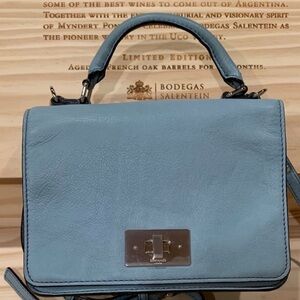 Kate Spade Powder Blue Leather Handbag